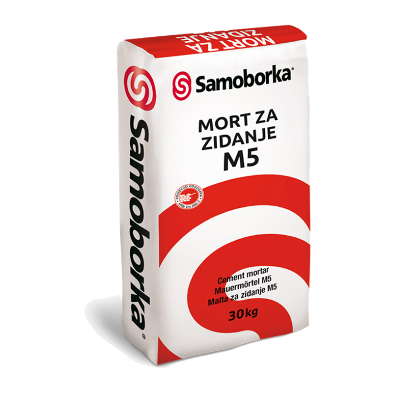 mort m5 samoborka Mort za zidanje M5 30kg Samborka - Slika 1