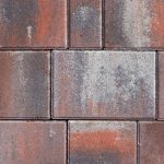 Opločnik Rettango kombi forma srebrno crveno-bazalt prošarana 6cm - Semmelrock