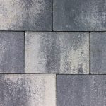 Opločnik Rettango kombi forma sivo-crno-bijela 6cm - Semmelrock