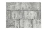 Opločnik Frankopan kombi forma crno-bijeli color mix 6cm - EUROBETON