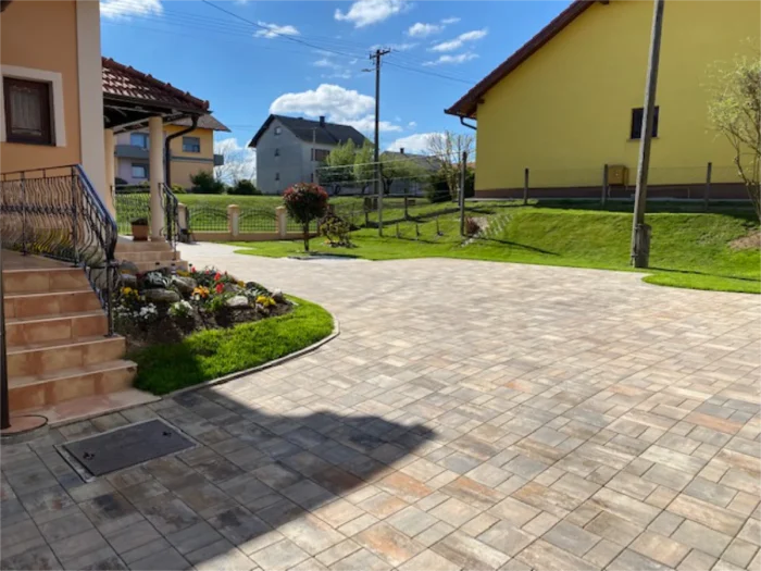 Opločnik Frankopan kombi forma smeđi color mix 6cm - EUROBETON - Slika 2