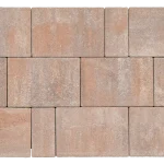 Opločnik Frankopan kombi forma cappuccino color mix 6cm - EUROBETON