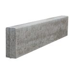 Parkovni rubnjak 10x20x75cm sivi ravni SEMMELROCK