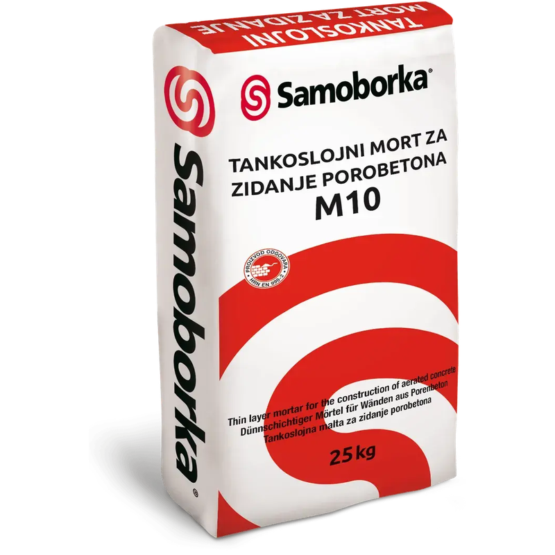 samoborka_m10_800x800 Tankoslojni mort M10 za zidanje porobetona 25kg SAMOBORKA - Slika 1