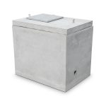VODO ŠAHT S POKLOPCEM 100x100x100